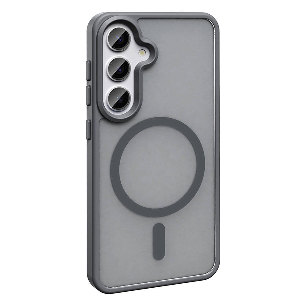 Galaxy S24 Plus Kılıf M-safe Şarj Özellikli Mat Arka Yüzey Zore Sio Kılıf