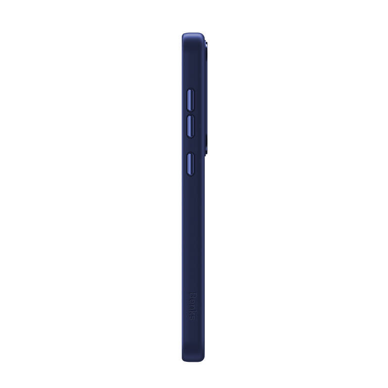 Galaxy S24 Plus Kılıf M-safe Şarj Özellikli Şeffaf Arka Yüzey Benks MagClap TPU Çerçeve Kılıf