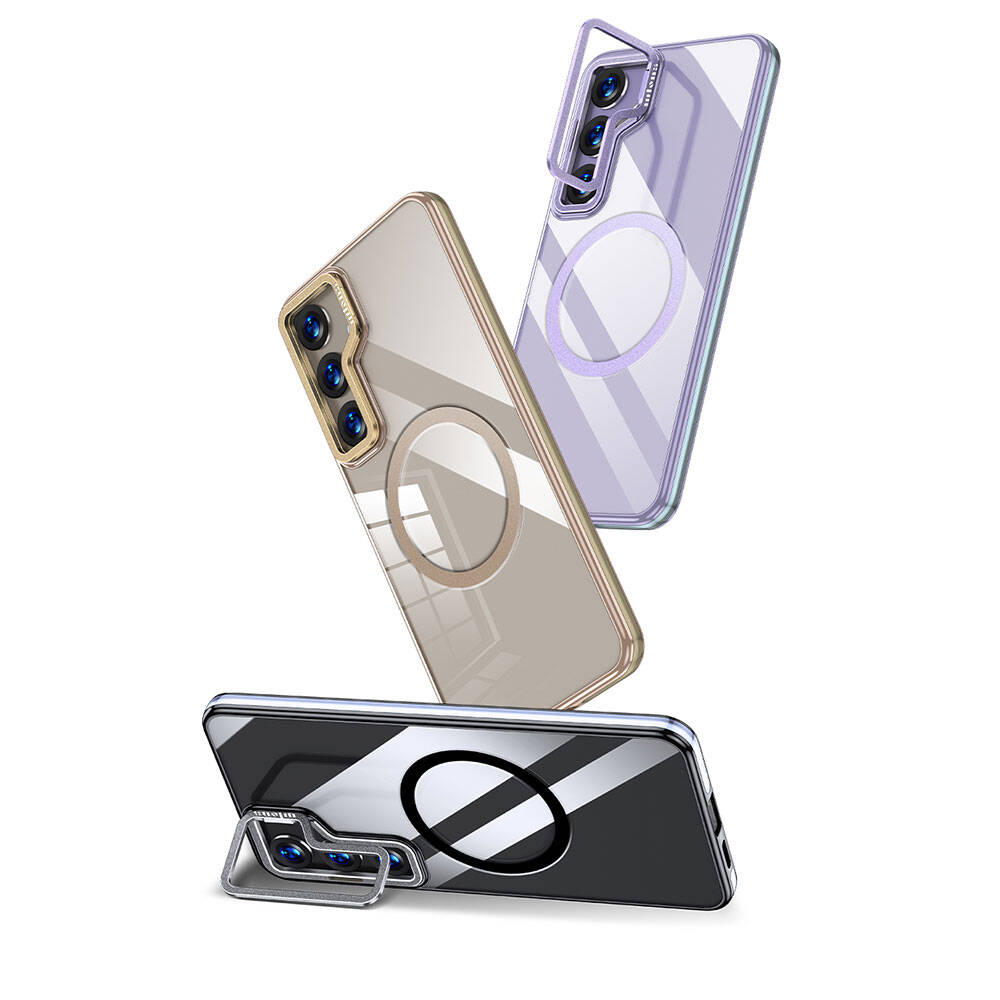 Galaxy S24 Plus Kılıf M-safe Şarj Özellikli Wlons Standlı Efsane Kılıf