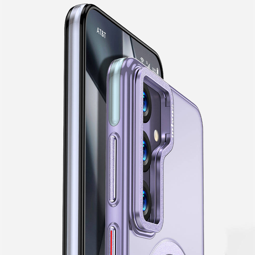 Galaxy S24 Plus Kılıf M-safe Şarj Özellikli Wlons Standlı Efsane Kılıf