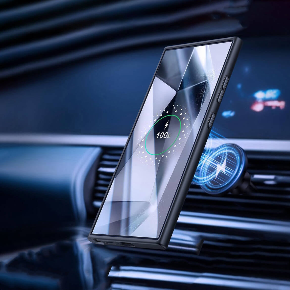 Galaxy S24 Plus Kılıf Wiwu FGG-024 M-safe Şarj Özellikli Lekelere Dayanıklı Kılıf