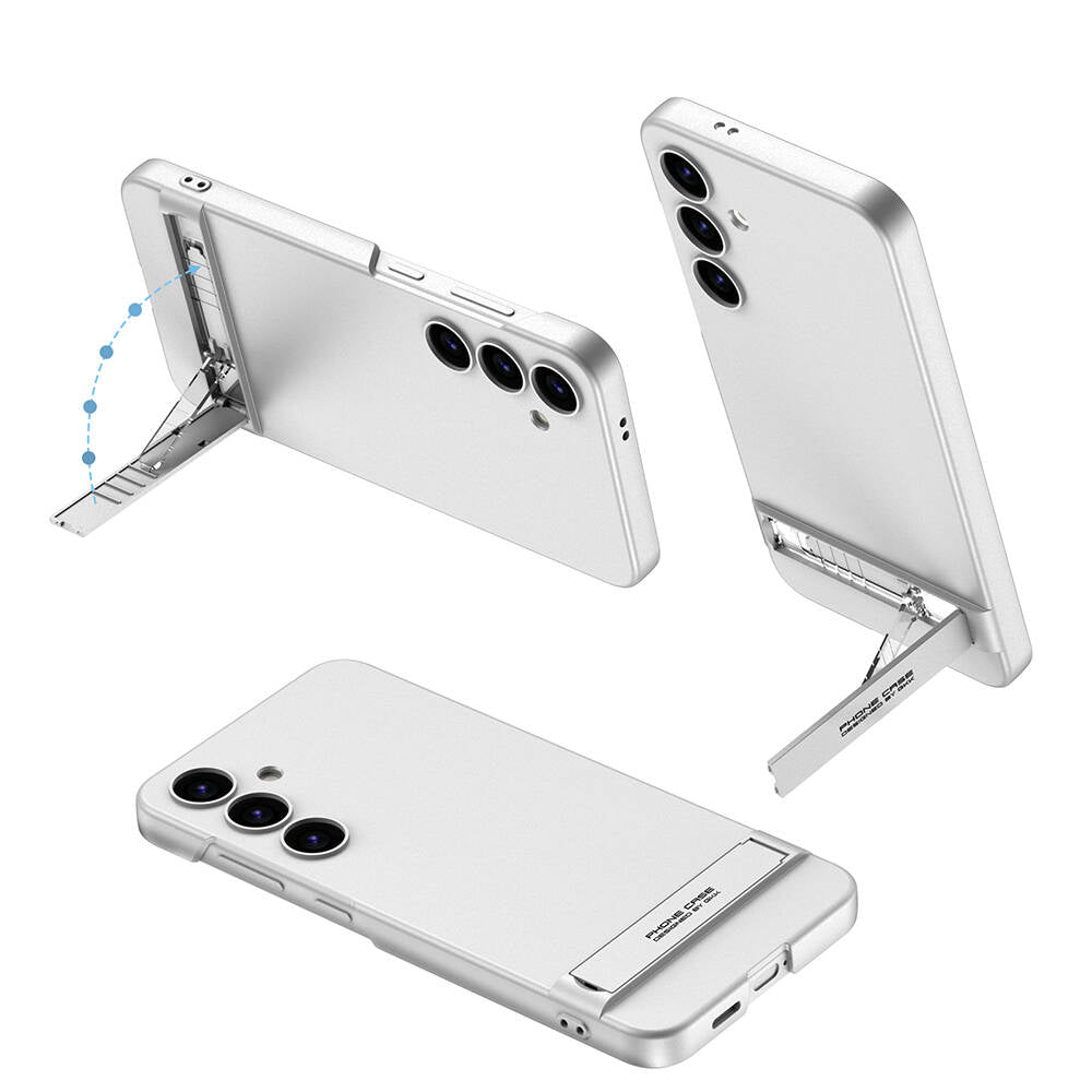 Galaxy S24 Plus Kılıf Zore Kamera Korumalı Dikey Standlı Ays Kılıf