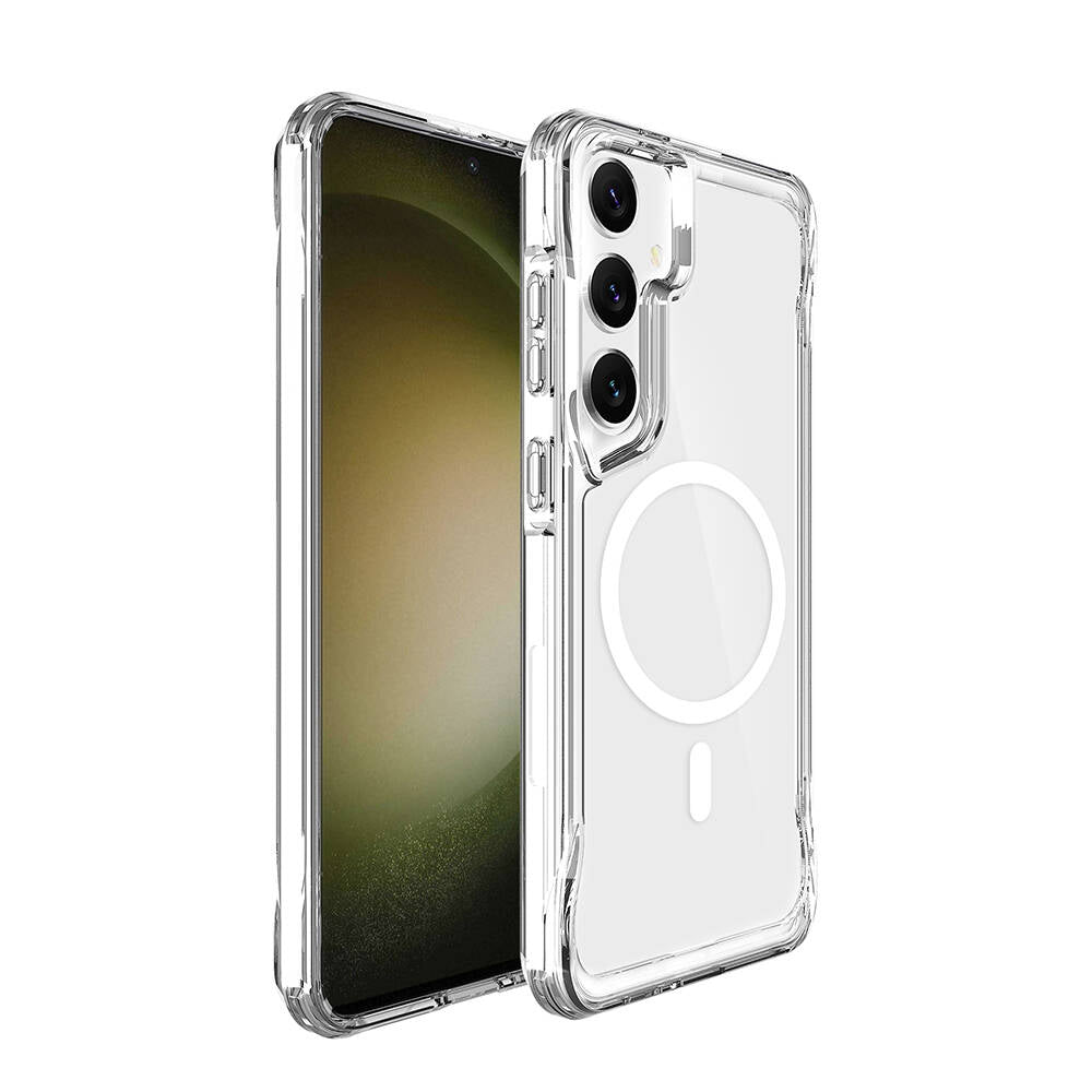 Galaxy S24 Plus Kılıf Zore M-safe Şarj Özellikli T-Max M-safe Kılıf