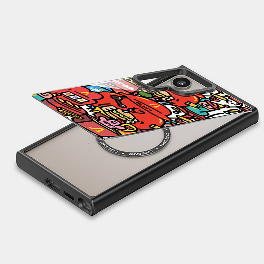 Galaxy S24 Plus M-safe Şarj Özellikli Casebang Ahhey Serisi Arka Panel