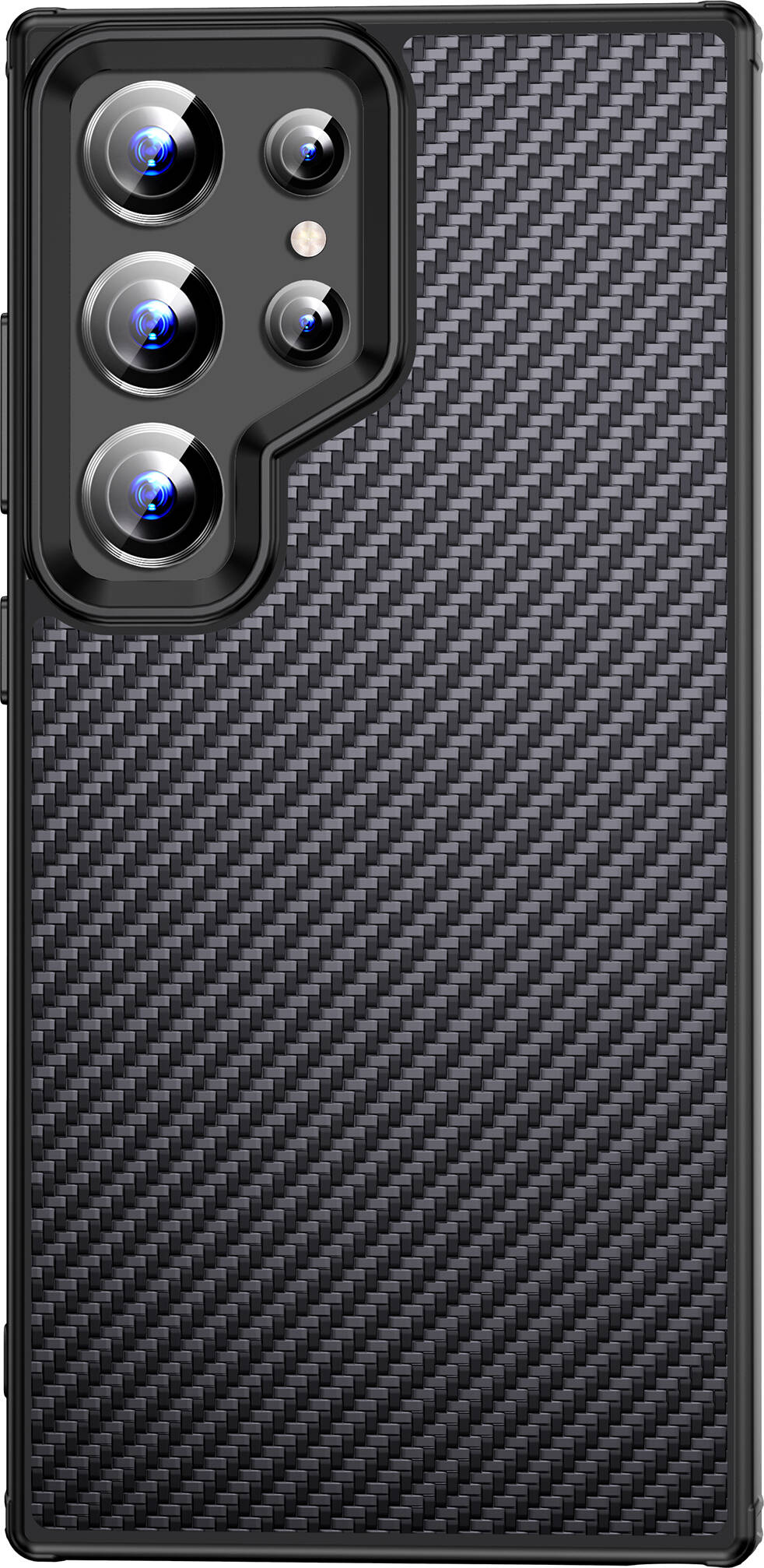 Galaxy S24 Ultra Kılıf Aramid Karbon Fiber M-safe Özellikli Wlons Radison Kılıf