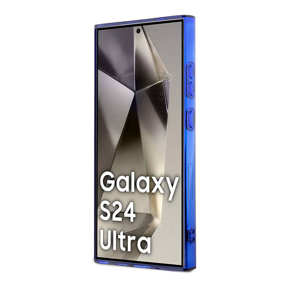 Galaxy S24 Ultra Kılıf BMW Orijinal Lisanslı M Logolu Üç Renk Çizgili Motorsport Circle Kılıf