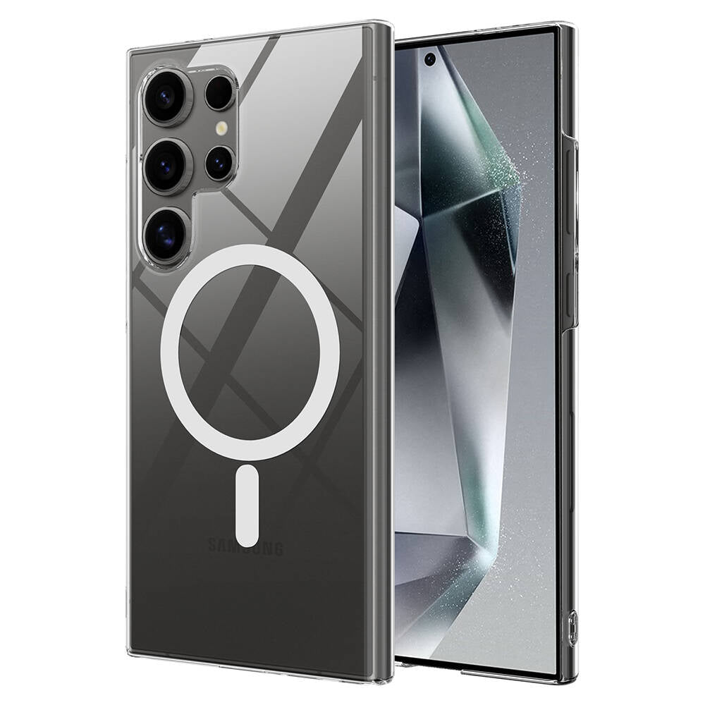 Galaxy S24 Ultra Kılıf Kamera Korumalı M-safe Sert PC Zore Porto Kılıf