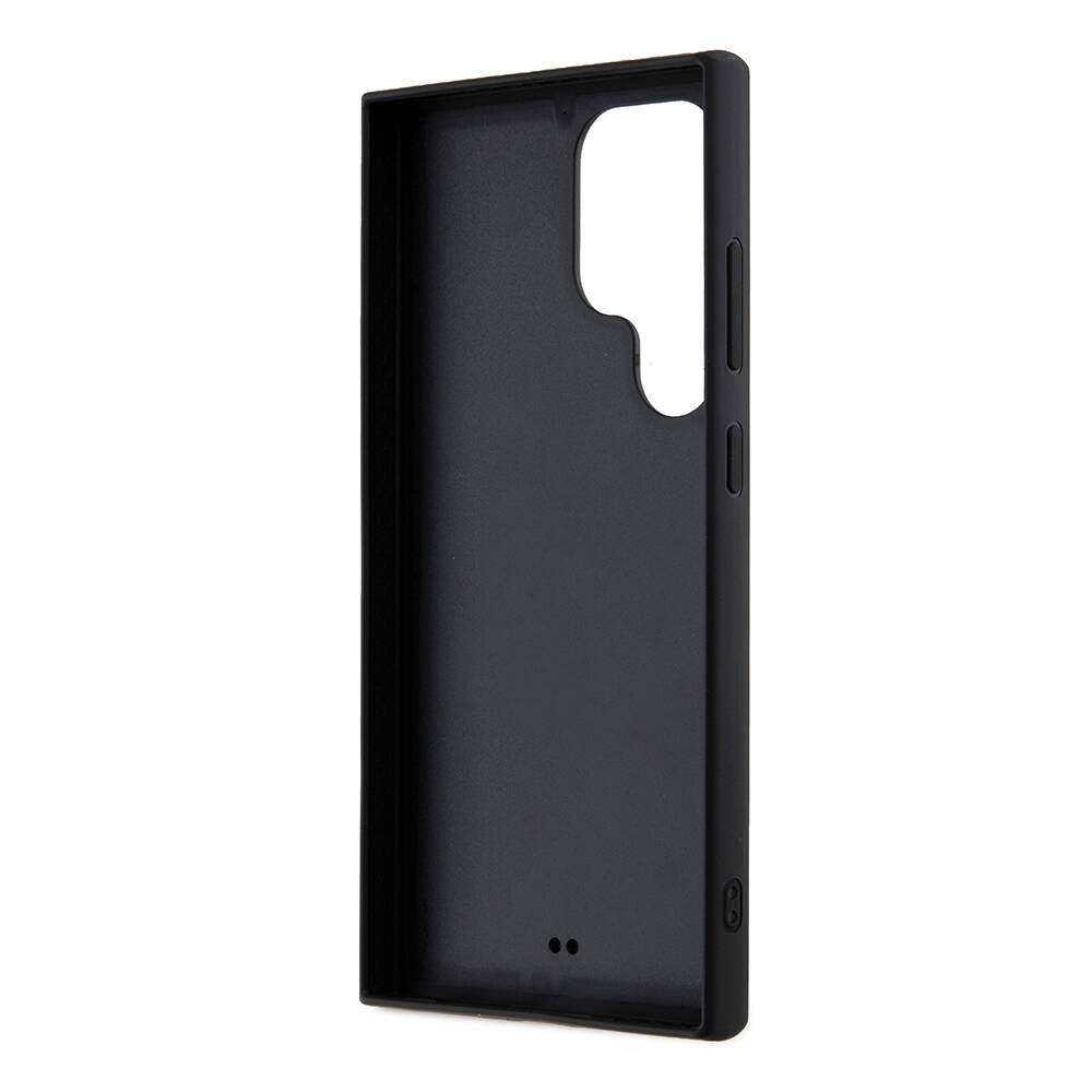 Galaxy S24 Ultra Kılıf Karl Lagerfeld Taşlı Metal Logo orijinal Lisanslı Kılıf