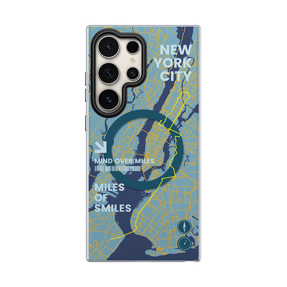 Galaxy S24 Ultra Kılıf M-safe Şarj Özellikli Benks City Serisi Kılıf