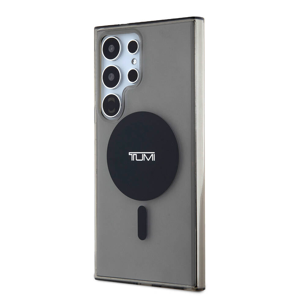 Galaxy S24 Ultra Kılıf TUMI Orijinal Lisanslı M-safe Şarj Özellikli Airbag Köşeli Transparan Plain Kılıf