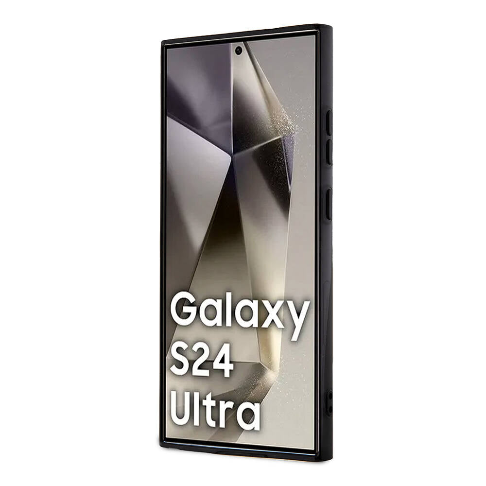 Galaxy S24 Ultra Kılıf TUMI orijinal Lisanslı M-safe Şarj Özellikli Buzlanmış Saydam Ağ Kamuflajı Desenli Kılıf