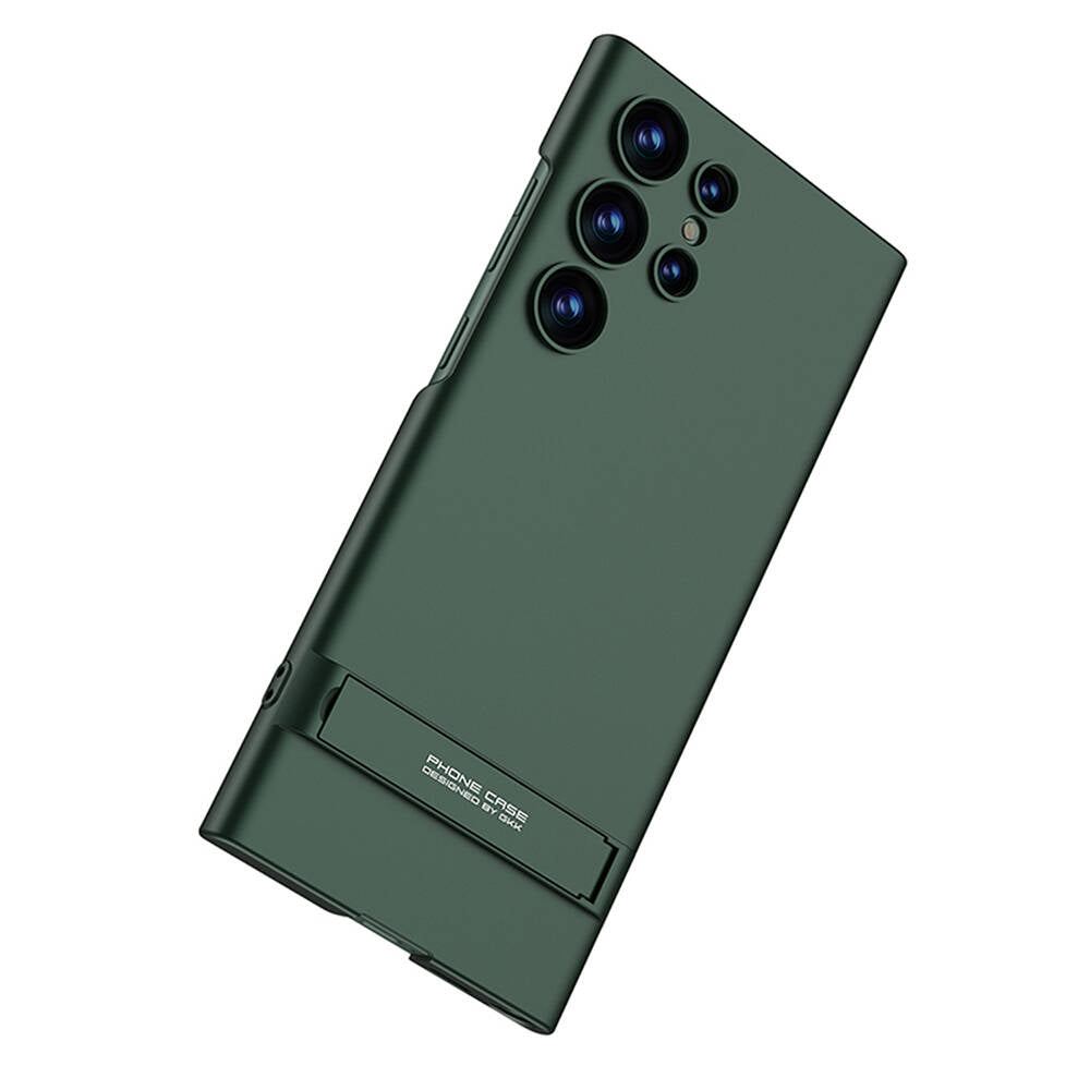 Galaxy S24 Ultra Kılıf Zore Kamera Korumalı Dikey Standlı Ays Kılıf