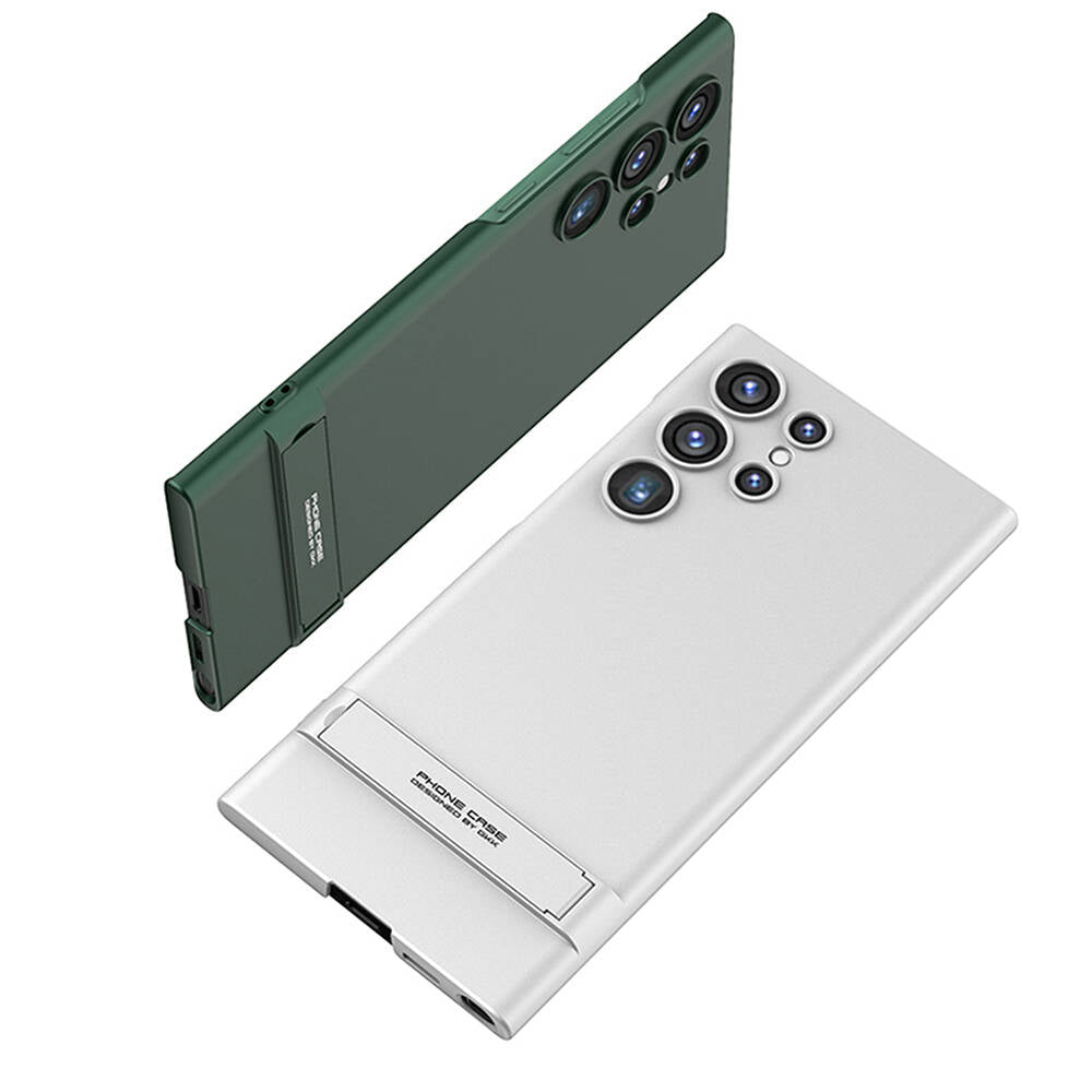 Galaxy S24 Ultra Kılıf Zore Kamera Korumalı Dikey Standlı Ays Kılıf