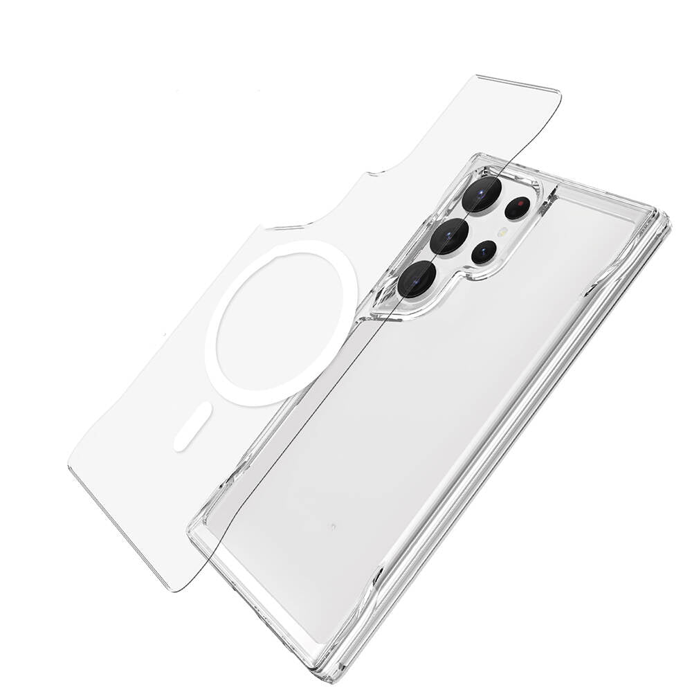 Galaxy S24 Ultra Kılıf Zore M-safe Şarj Özellikli T-Max M-safe Kılıf