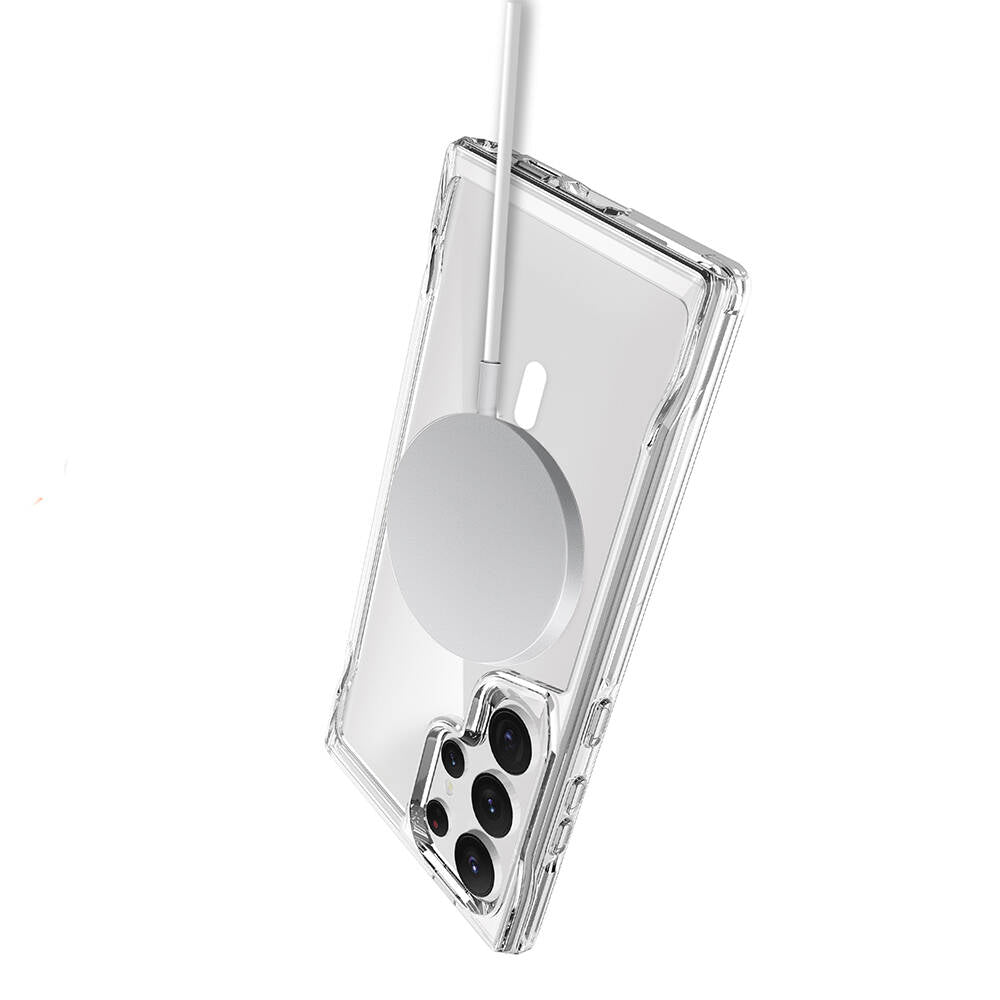 Galaxy S24 Ultra Kılıf Zore M-safe Şarj Özellikli T-Max M-safe Kılıf