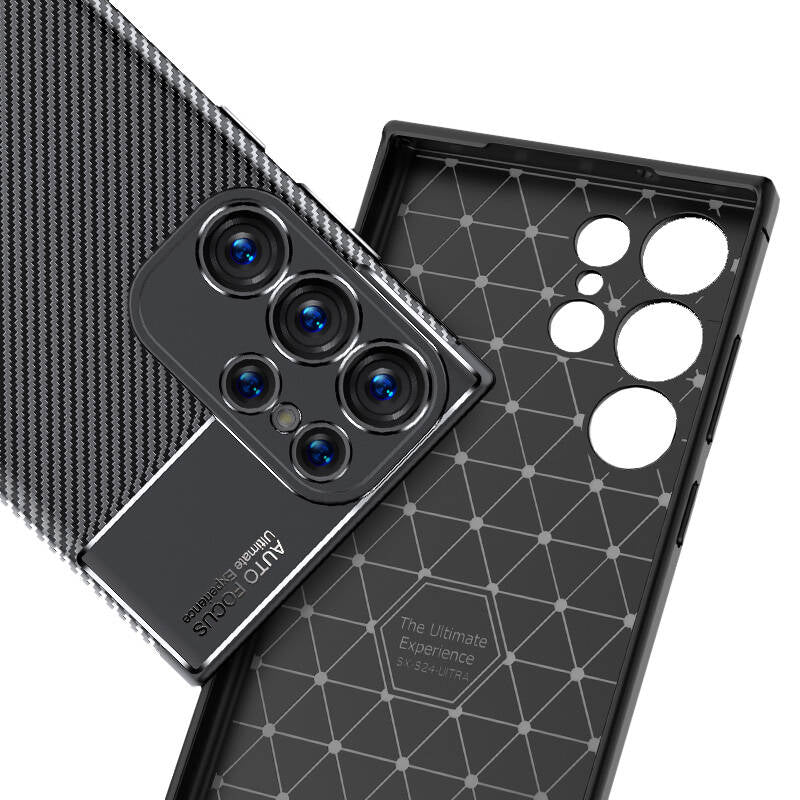 Galaxy S24 Ultra Kılıf Zore Negro Silikon Kılıf
