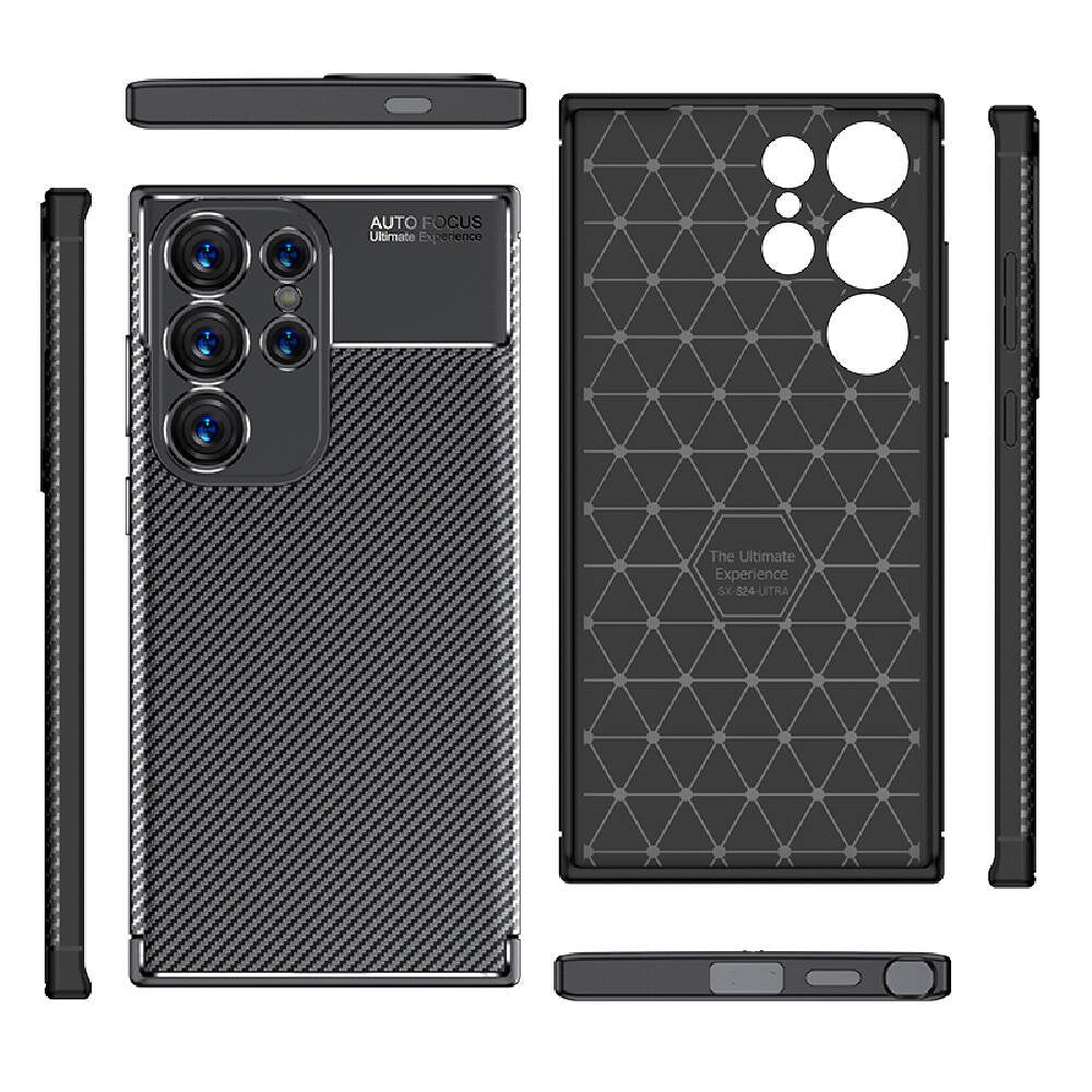 Galaxy S24 Ultra Kılıf Zore Negro Silikon Kılıf