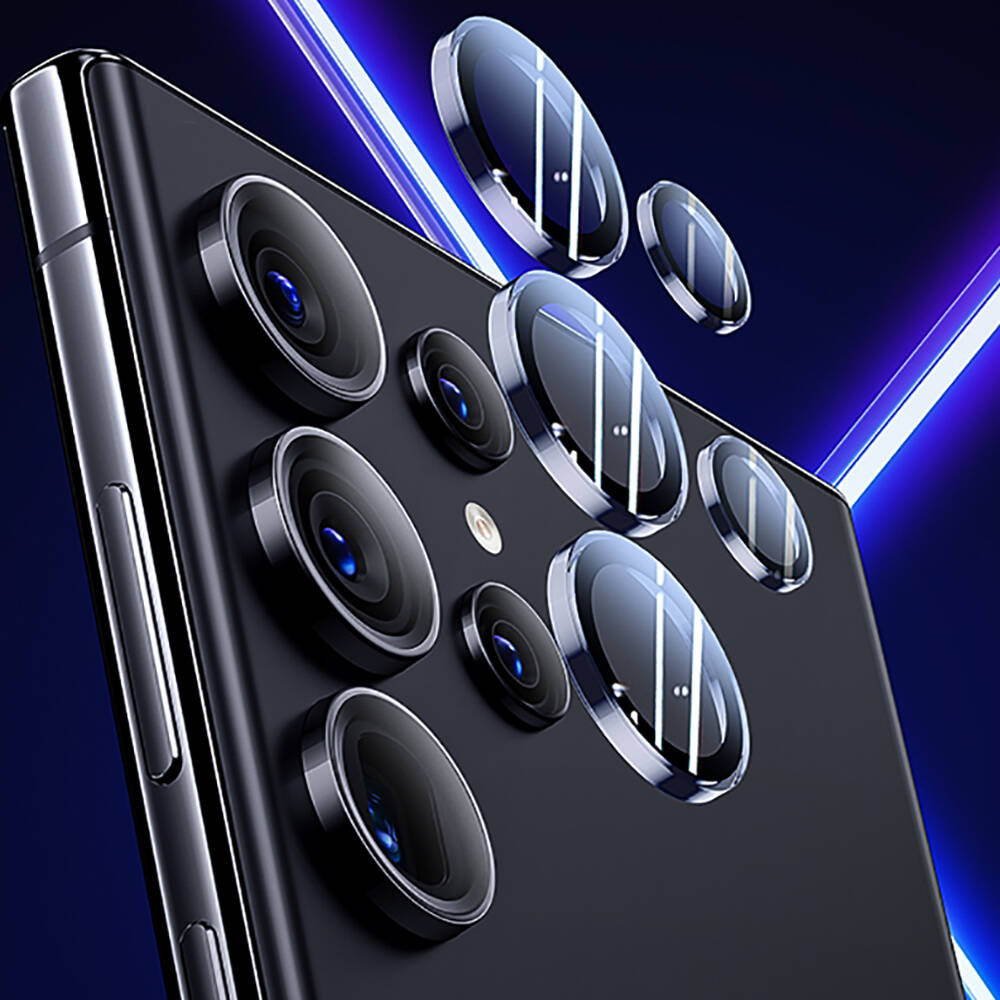 Galaxy S24 Ultra Oleofobik Anti-Reflective Benks Glass Warrior Safir Kamera Lens Koruyucu
