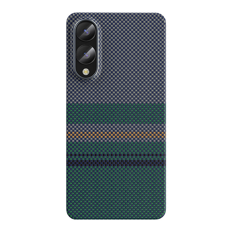 Galaxy S25 Edge Kılıf M-safe Şarj Özellikli Karbon Fiber Tasarımlı Benks Aurora ArmorAir Kevlar Kılıf