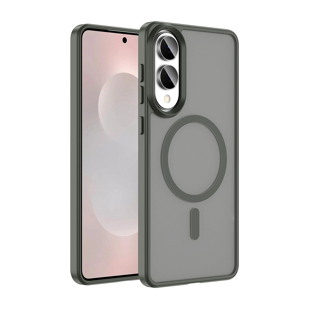 Galaxy S25 Edge Kılıf M-safe Şarj Özellikli Mat Arka Yüzey Zore Sio Kılıf