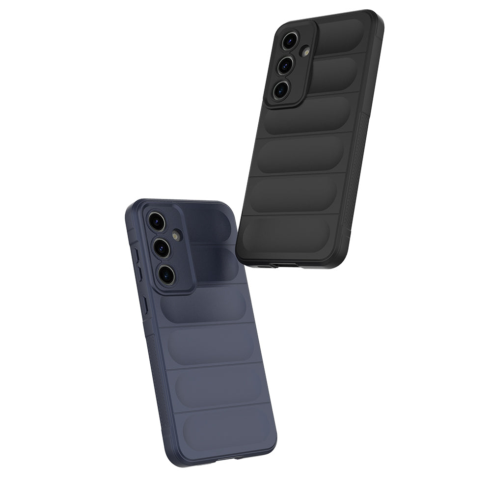 Galaxy S25 FE Kılıf Esnek TPU Oyuklu Arka Yüzey Tasarımlı Zore Etnik Silikon Kılıf