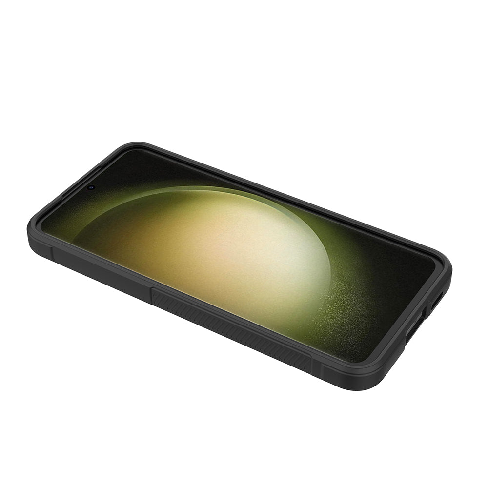 Galaxy S25 FE Kılıf Esnek TPU Oyuklu Arka Yüzey Tasarımlı Zore Etnik Silikon Kılıf