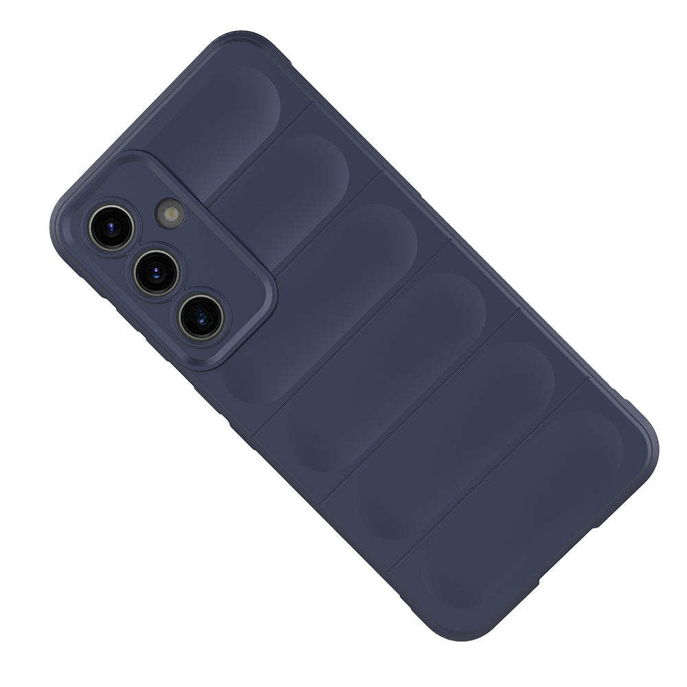 Galaxy S25 FE Kılıf Esnek TPU Oyuklu Arka Yüzey Tasarımlı Zore Etnik Silikon Kılıf