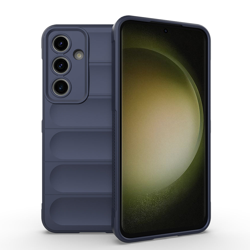 Galaxy S25 FE Kılıf Esnek TPU Oyuklu Arka Yüzey Tasarımlı Zore Etnik Silikon Kılıf