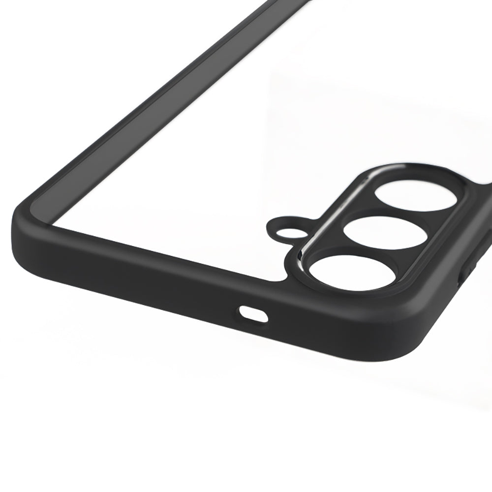 Galaxy S25 FE Kılıf Kamera Korumalı Şeffaf Arka Yüzey Zore New Roll Kılıf