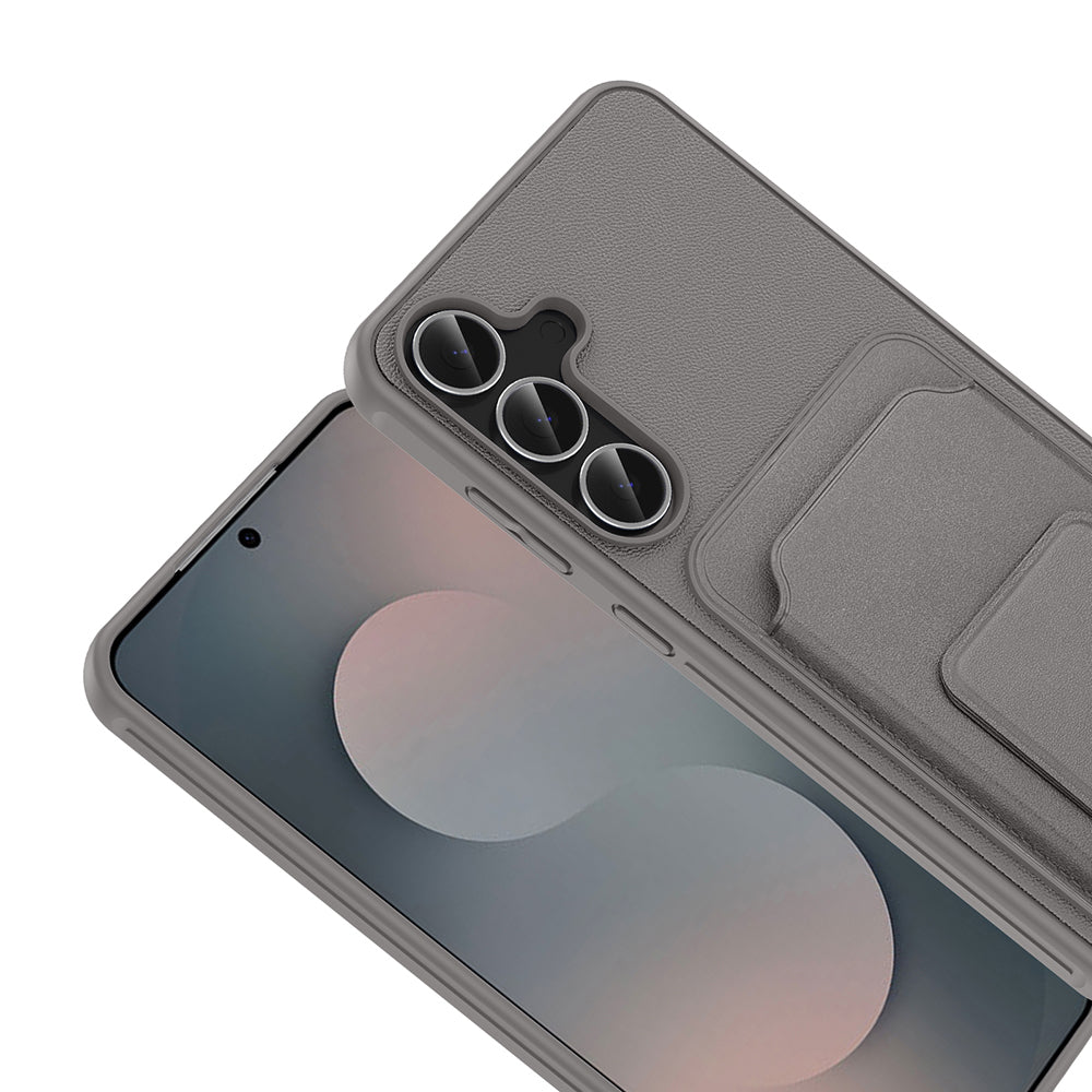 Galaxy S25 FE Kılıf Kartlıklı TPU Zore Bikart Kılıf