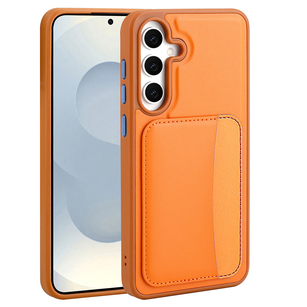 Galaxy S25 FE Kılıf Kartlıklı Zore X-Kart Silikon Kılıf