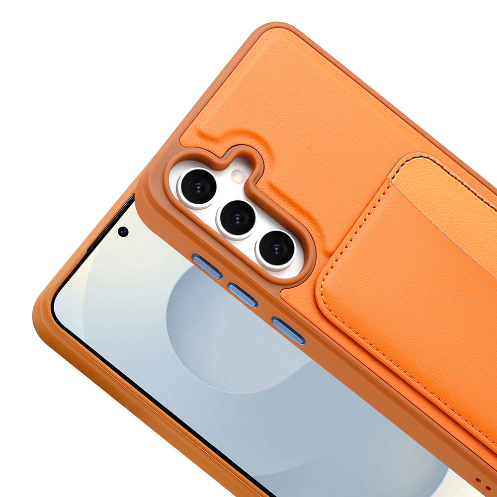 Galaxy S25 FE Kılıf Kartlıklı Zore X-Kart Silikon Kılıf