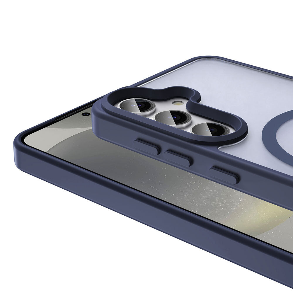 Galaxy S25 FE Kılıf M-safe Şarj Özellikli Mat Arka Yüzey Zore Sio Kılıf