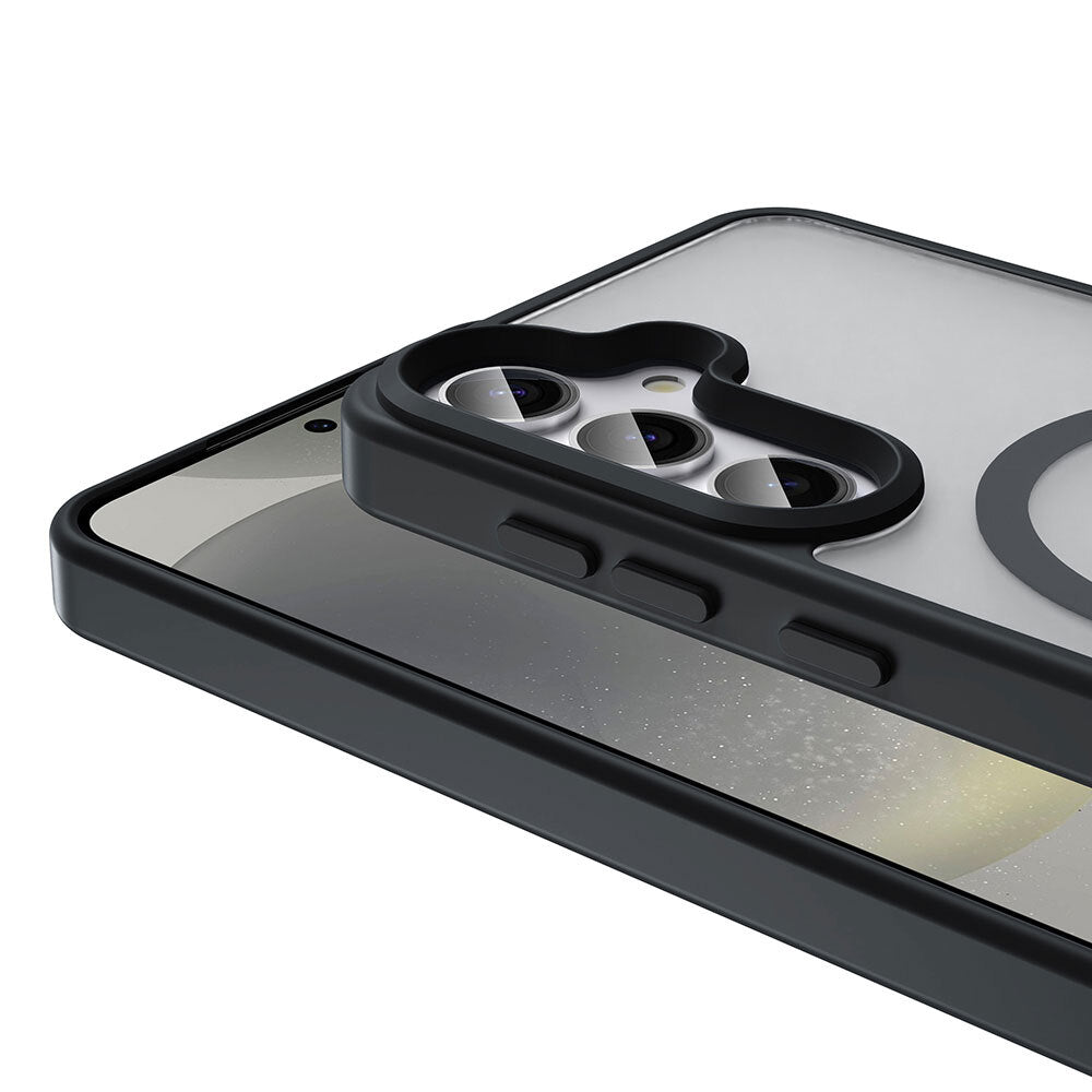 Galaxy S25 FE Kılıf M-safe Şarj Özellikli Mat Arka Yüzey Zore Sio Kılıf