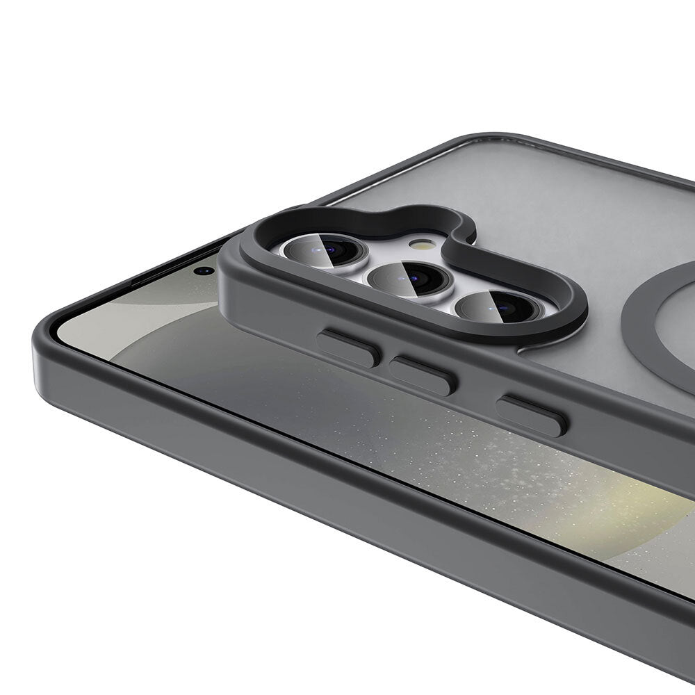 Galaxy S25 FE Kılıf M-safe Şarj Özellikli Mat Arka Yüzey Zore Sio Kılıf