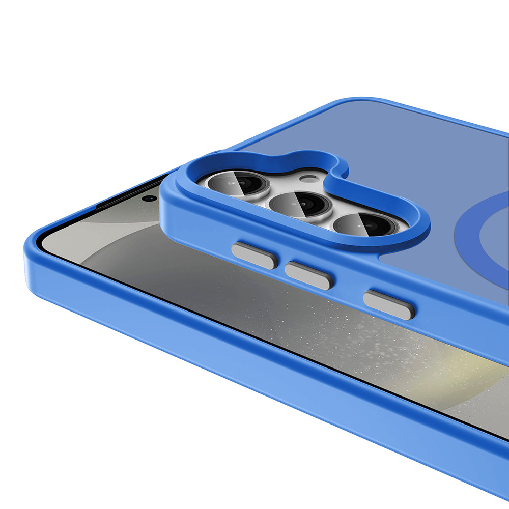 Galaxy S25 FE Kılıf M-safe Şarj Özellikli Mat Arka Yüzey Zore Sio Kılıf