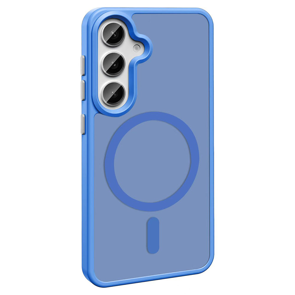 Galaxy S25 FE Kılıf M-safe Şarj Özellikli Mat Arka Yüzey Zore Sio Kılıf