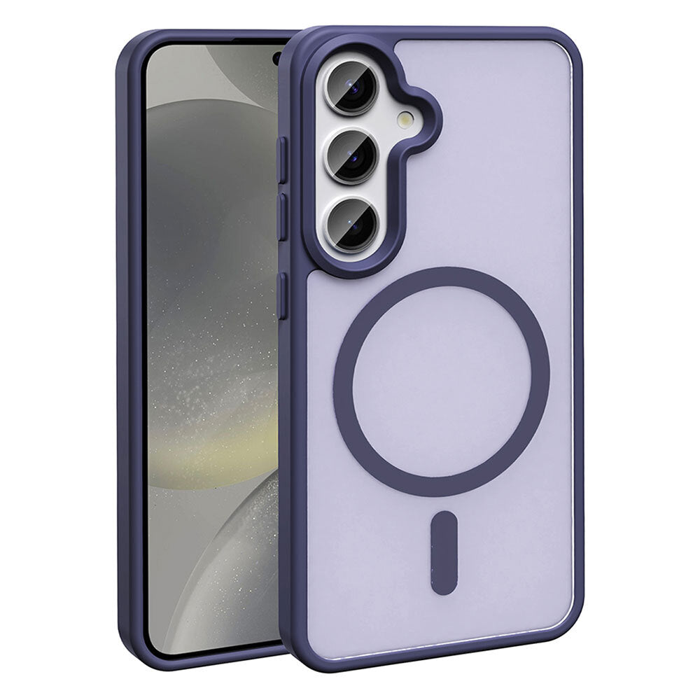 Galaxy S25 FE Kılıf M-safe Şarj Özellikli Mat Arka Yüzey Zore Sio Kılıf