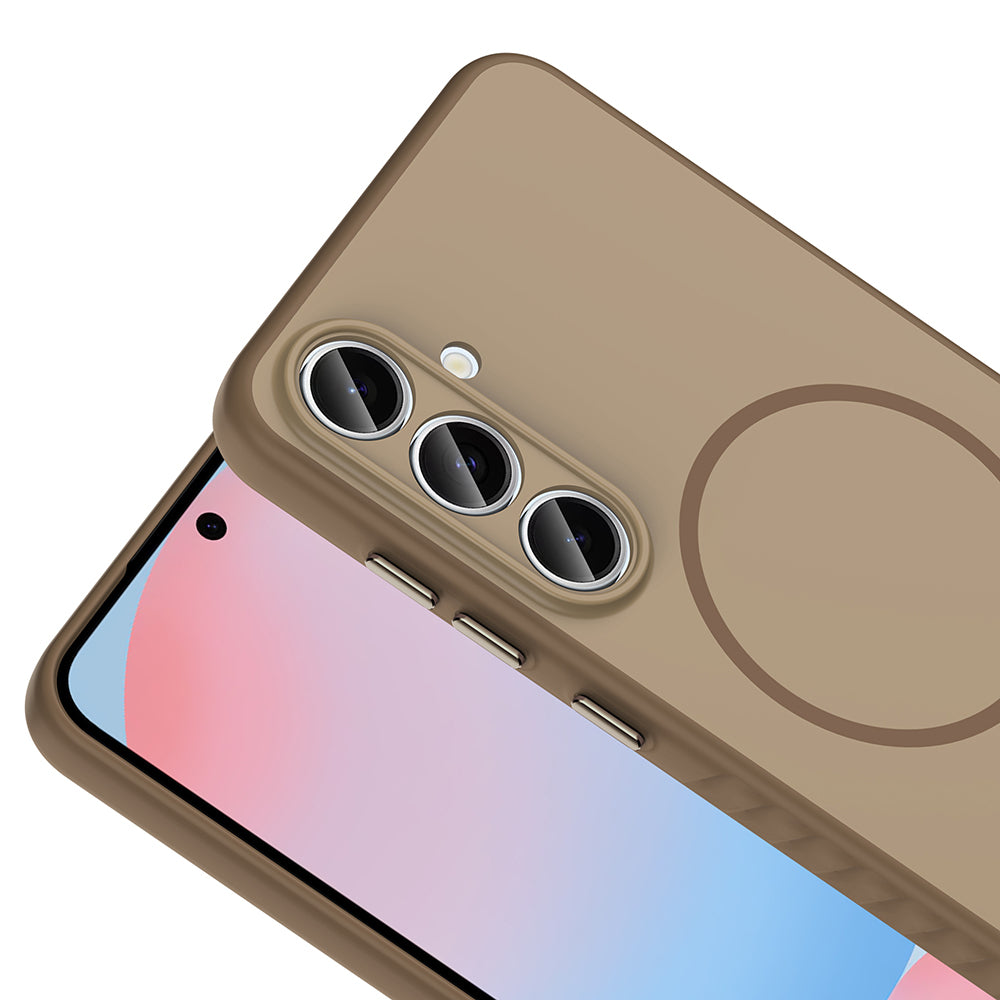 Galaxy S25 FE Kılıf M-safe Şarj Özellikli Zore Tea Kılıf