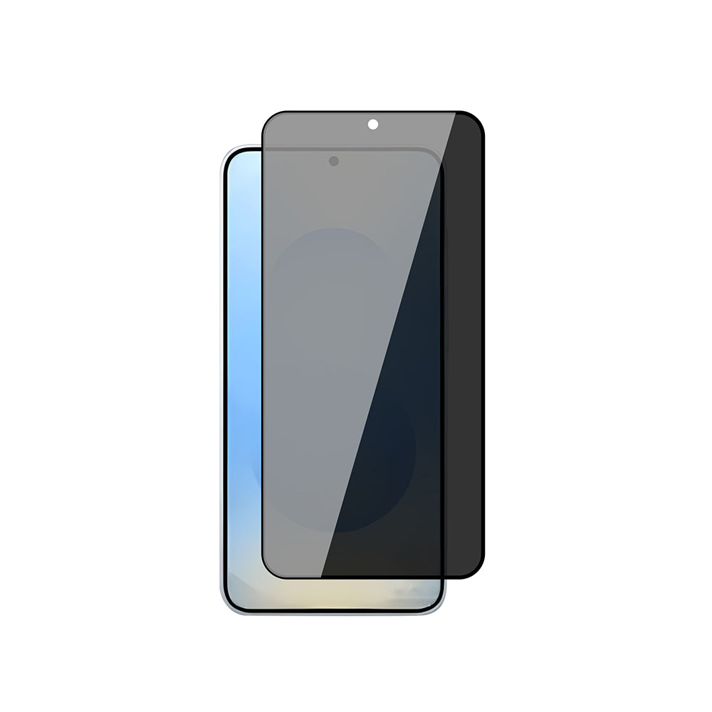 Galaxy S25 Go Des GD-001 Parmak İzi Bırakmayan Privacy 9H Temperli HD Cam Hayalet Ekran Koruyucu