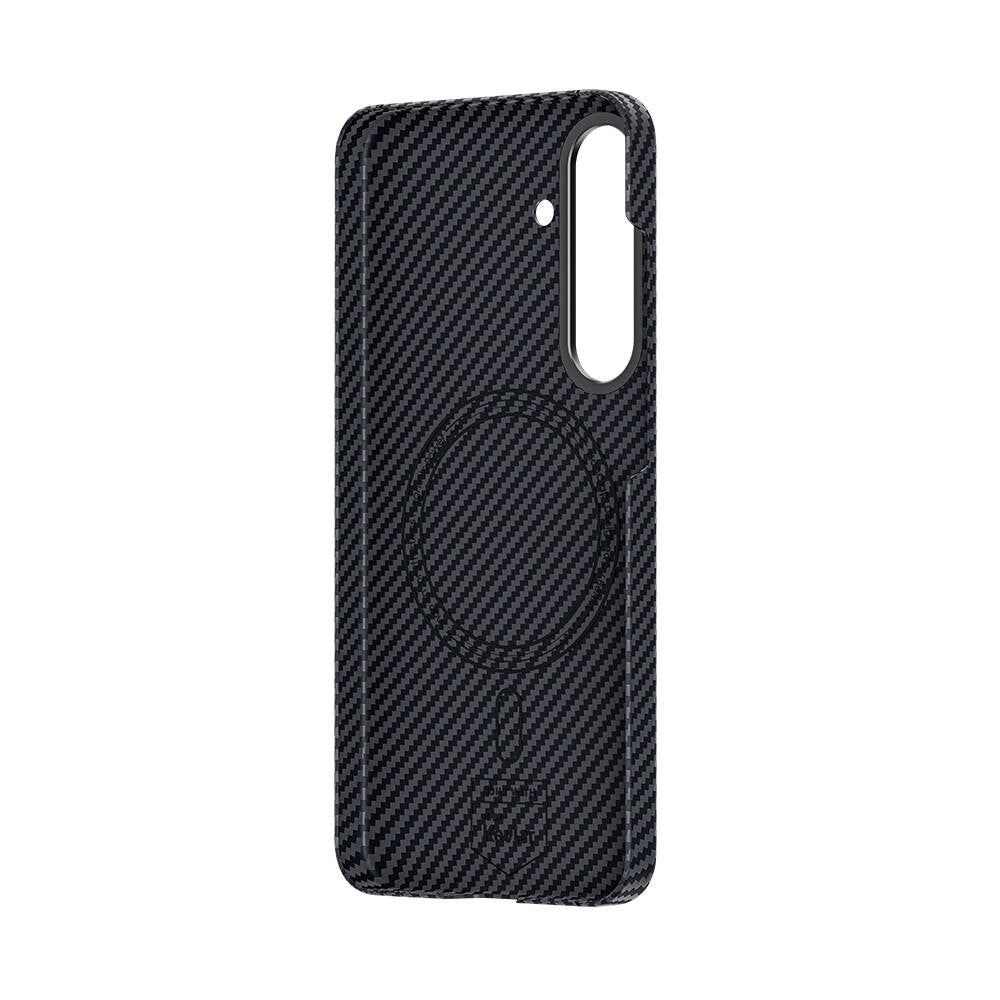 Galaxy S25 Kılıf M-safe Özellikli Karbon Fiber Benks Essential ArmorAir 600D Kevlar Kılıf