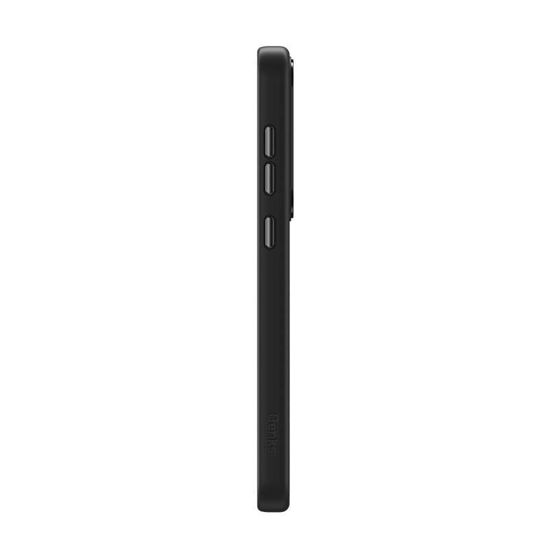 Galaxy S25 Kılıf M-safe Şarj Özellikli Şeffaf Arka Yüzey Benks MagClap TPU Çerçeve Kılıf
