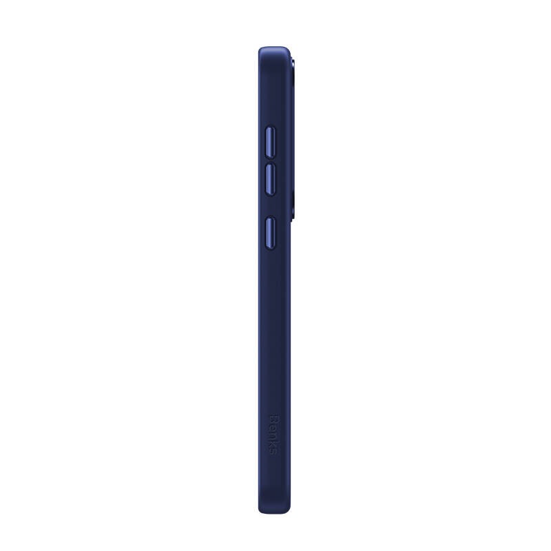 Galaxy S25 Kılıf M-safe Şarj Özellikli Şeffaf Arka Yüzey Benks MagClap TPU Çerçeve Kılıf