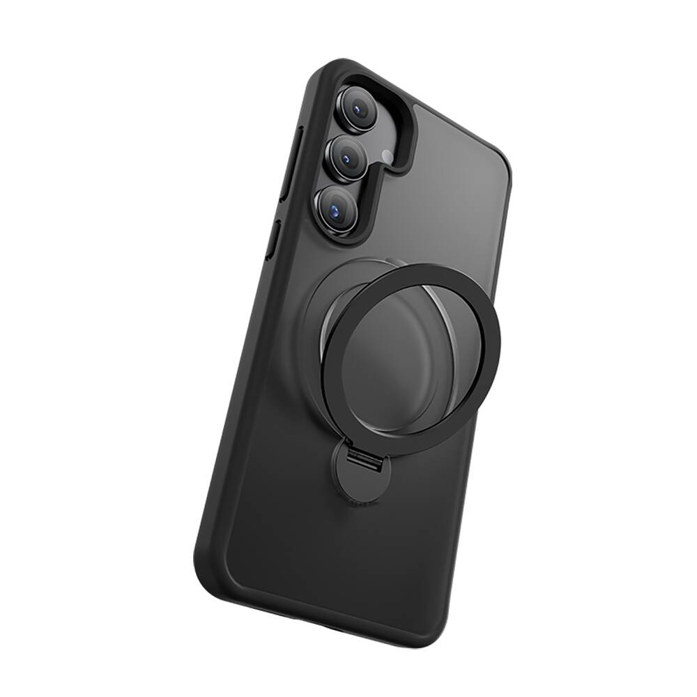 Galaxy S25 Plus Kılıf M-safe Şarj Özellikli Benks Standlı Mist Protective Kılıf