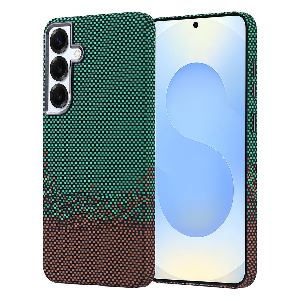 Galaxy S25 Plus Kılıf M-safe Şarj Özellikli Karbon Fiber Görünümlü Zore Nekst Kılıf