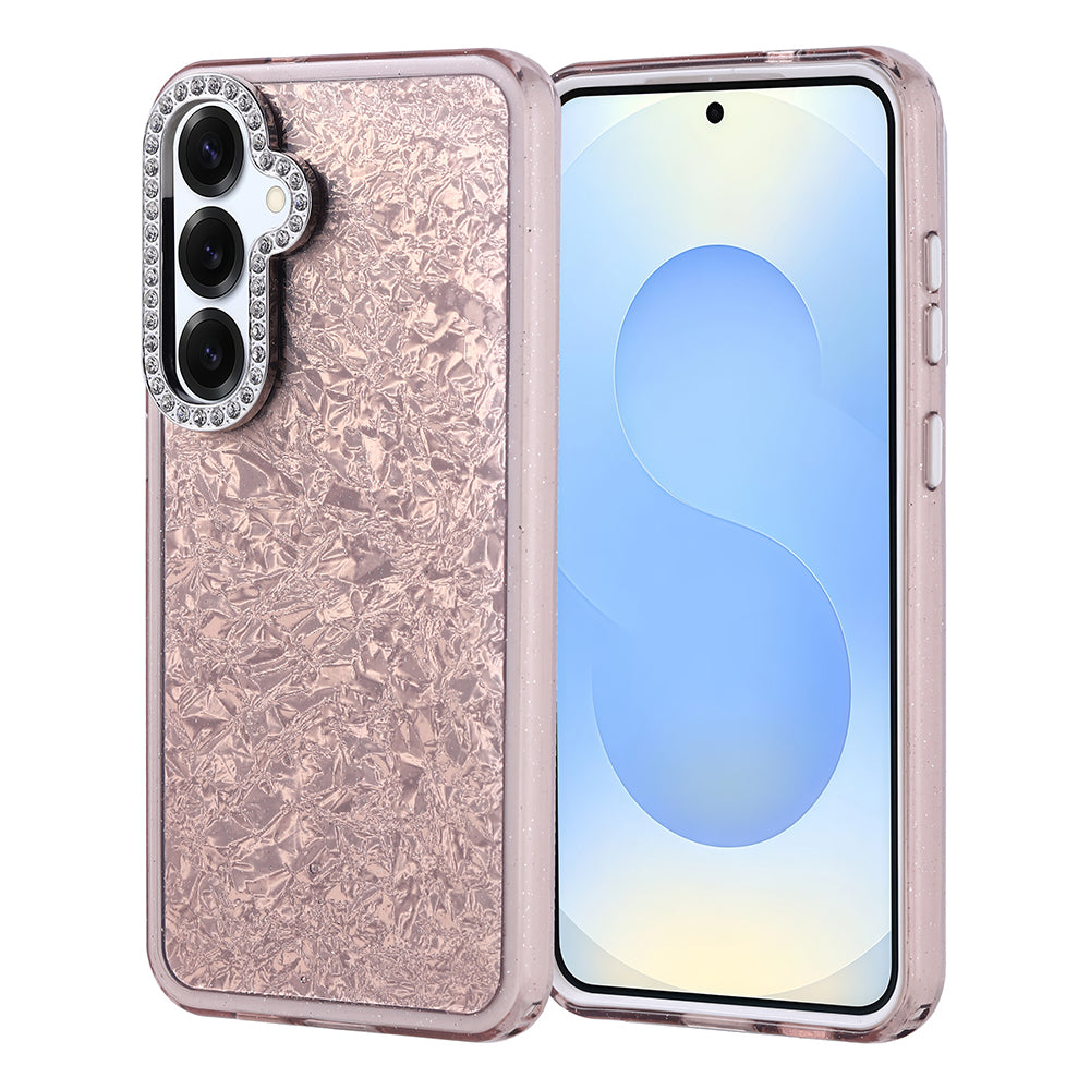 Galaxy S25 Plus Kılıf Taşlı Tasarımlı Zore Kapi Kılıf