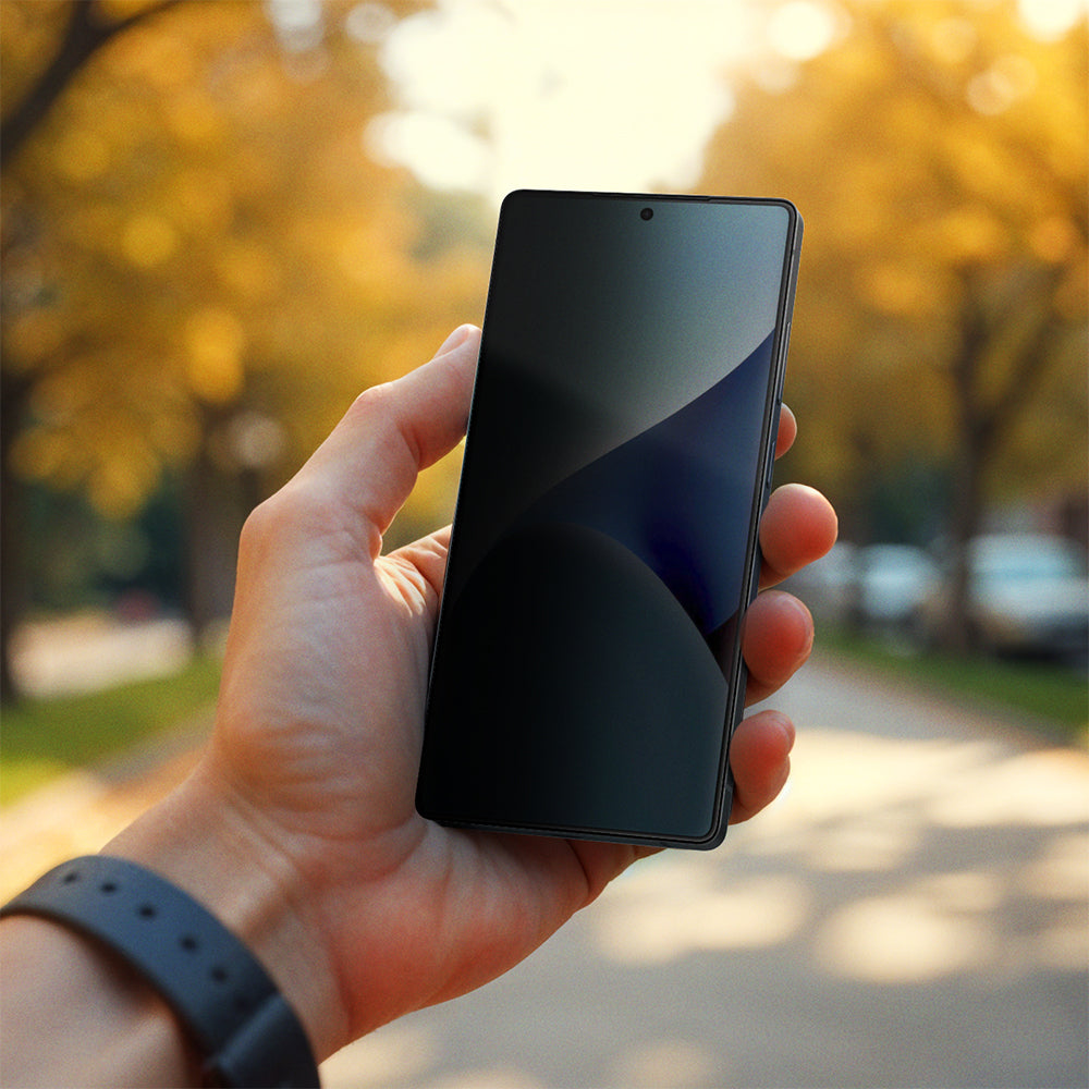 Galaxy S25 Ultra Amazingthing Radix Privacy Parmak İzi Bırakmayan Temperli Cam Ekran Koruyucu