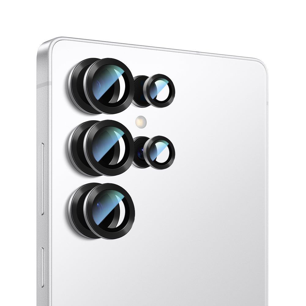 Galaxy S25 Ultra CaseWorld Alloy Serisi Oleofobik Anti Reflective Kamera Lens Koruyucu