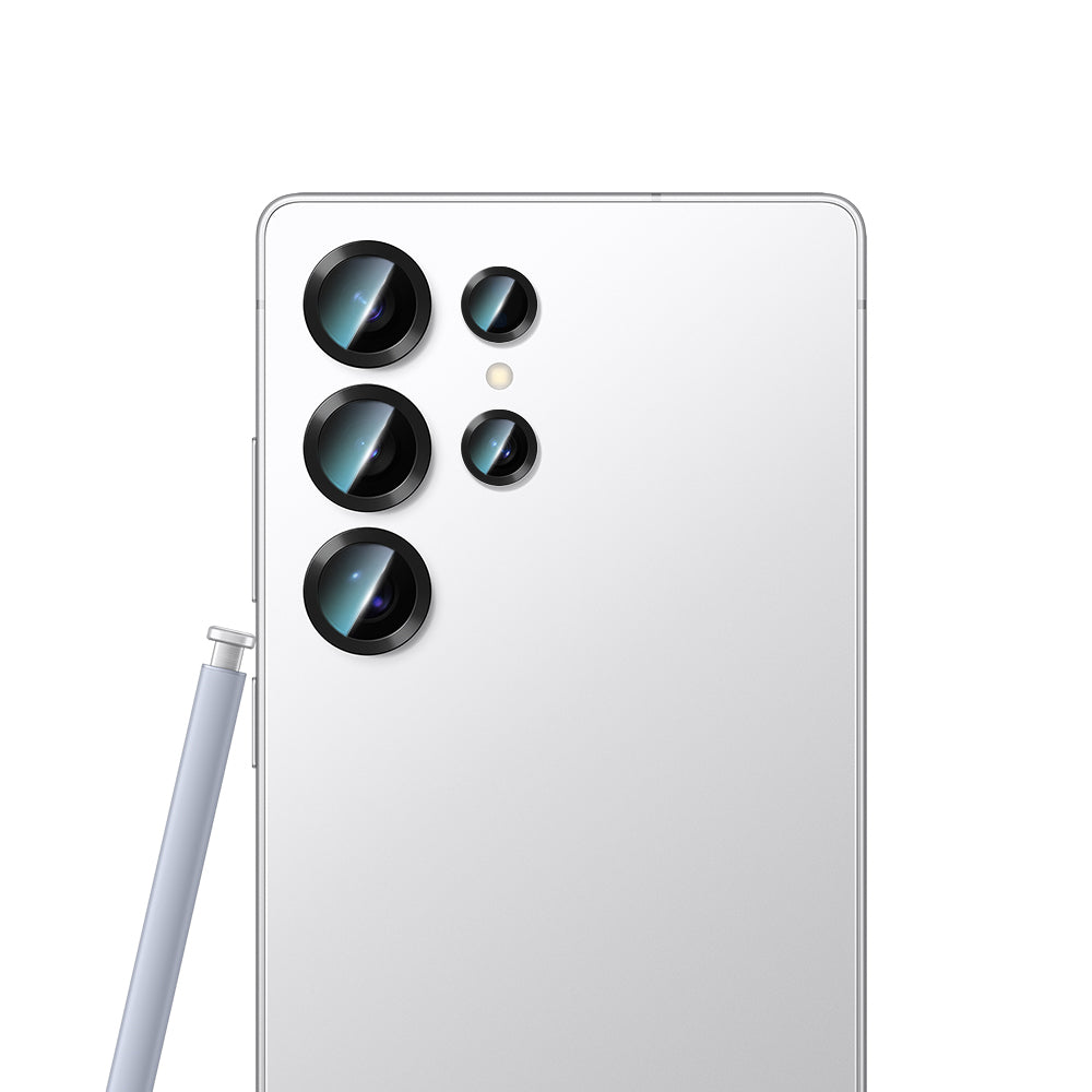 Galaxy S25 Ultra CaseWorld Alloy Serisi Oleofobik Anti Reflective Kamera Lens Koruyucu