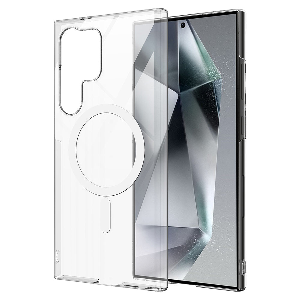 Galaxy S25 Ultra Kılıf Kamera Korumalı M-safe Sert PC Zore Porto Kılıf